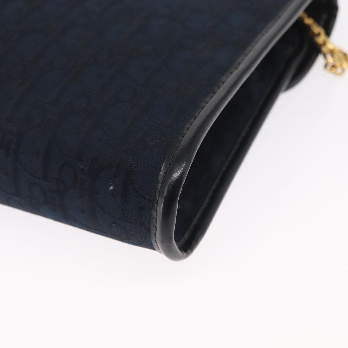 Christian Dior Trotter Canvas Chain Shoulder Bag - Image 9