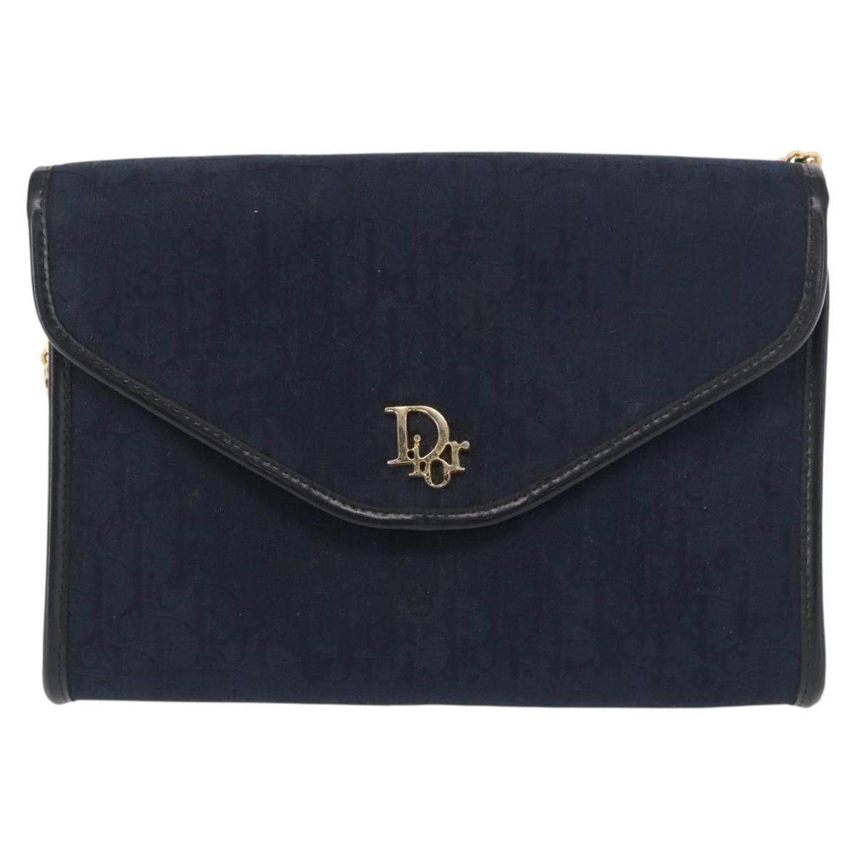 Christian Dior Trotter Canvas Chain Shoulder Bag - Image 2