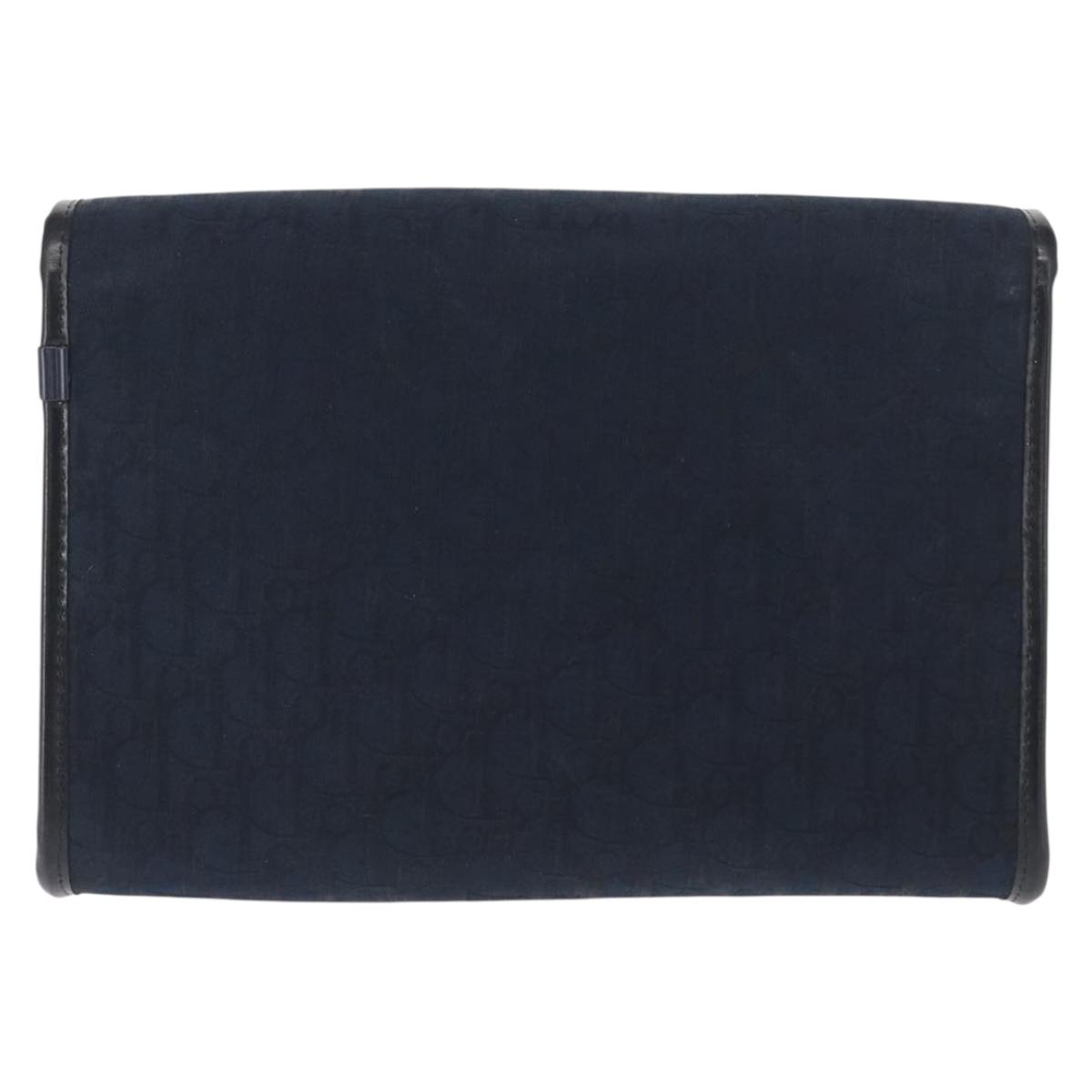 Christian Dior Trotter Canvas Chain Shoulder Bag - Image 3