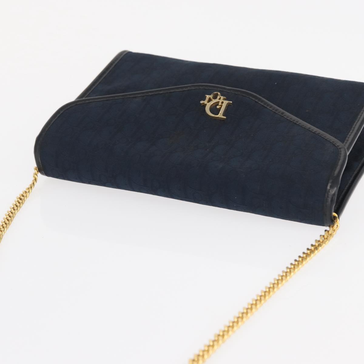 Christian Dior Trotter Canvas Chain Shoulder Bag - Image 6
